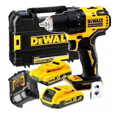 Купити Дриль-шурупокрут акумуляторний безщітковий ударний DeWALT DCD709D2T. Офіційний магазин Dewalt Україна. Фірмовий інструмент та обладнання DeWALT, STANLEY, BLACK+DECKER, BOSTITCH