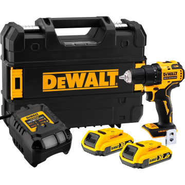Купити Дриль-шурупокрут акумуляторний безщітковий DeWALT DCD708D2T. Офіційний магазин Dewalt Україна. Фірмовий інструмент та обладнання DeWALT, STANLEY, BLACK+DECKER, BOSTITCH