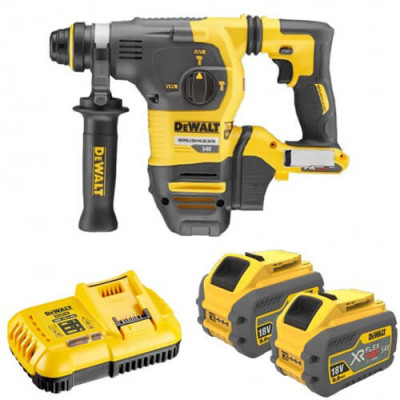 Купити Перфоратор акумуляторний безщітковий SDS-Plus DeWALT DCH333X2. Офіційний магазин Dewalt Україна. Фірмовий інструмент та обладнання DeWALT, STANLEY, BLACK+DECKER, BOSTITCH