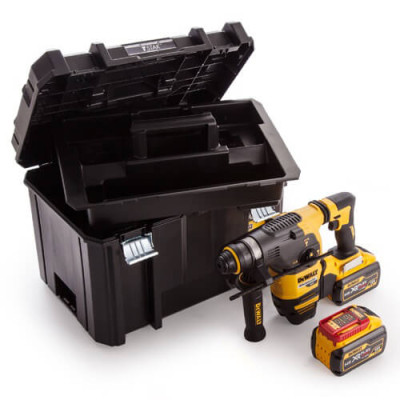 Купити Перфоратор акумуляторний безщітковий SDS-Plus DeWALT DCH333X2. Офіційний магазин Dewalt Україна. Фірмовий інструмент та обладнання DeWALT, STANLEY, BLACK+DECKER, BOSTITCH