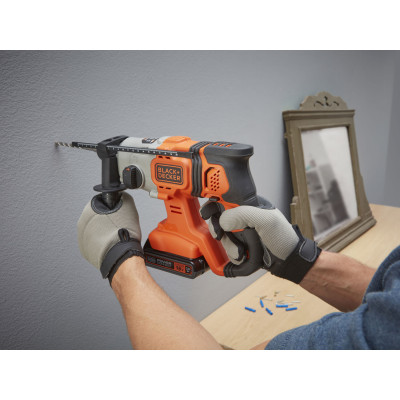 Купить Перфоратор аккумуляторный BLACK+DECKER BCD900D1S. Официальный магазин Dewalt Украина. Фирменный инструмент и оборудовние DeWALT, STANLEY, BLACK+DECKER, BOSTITCH