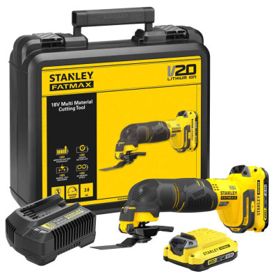 Купить Многофункциональный инструмент аккумуляторный STANLEY FATMAX SFMCE500D2K. Официальный магазин Dewalt Украина. Фирменный инструмент и оборудовние DeWALT, STANLEY, BLACK+DECKER, BOSTITCH