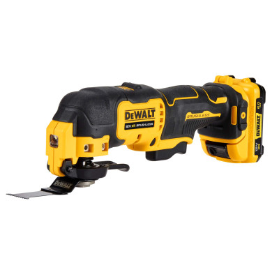 Купити Багатофункціональний інструмент акумуляторний безщітковий DeWALT DCS353D2. Офіційний магазин Dewalt Україна. Фірмовий інструмент та обладнання DeWALT, STANLEY, BLACK+DECKER, BOSTITCH