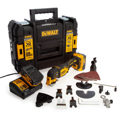 Купити Багатофункціональний інструмент акумуляторний безщітковий DeWALT DCS356P2. Офіційний магазин Dewalt Україна. Фірмовий інструмент та обладнання DeWALT, STANLEY, BLACK+DECKER, BOSTITCH