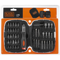 Купить Набор бит BLACK+DECKER A7039. Официальный магазин Dewalt Украина. Фирменный инструмент и оборудовние DeWALT, STANLEY, BLACK+DECKER, BOSTITCH