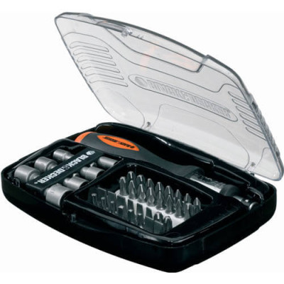 Купить Набор бит BLACK+DECKER A7062. Официальный магазин Dewalt Украина. Фирменный инструмент и оборудовние DeWALT, STANLEY, BLACK+DECKER, BOSTITCH