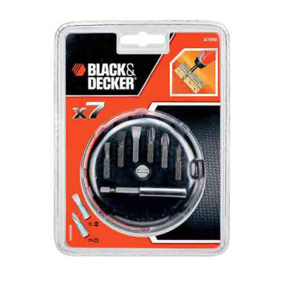Купить Набір бит BLACK+DECKER A7090. Официальный магазин Dewalt Украина. Фирменный инструмент и оборудовние DeWALT, STANLEY, BLACK+DECKER, BOSTITCH