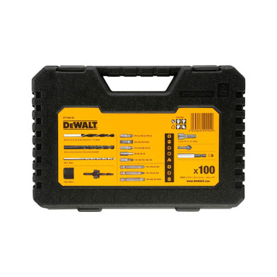 Купити Набір універсальний DeWALT DT71563. Офіційний магазин Dewalt Україна. Фірмовий інструмент та обладнання DeWALT, STANLEY, BLACK+DECKER, BOSTITCH
