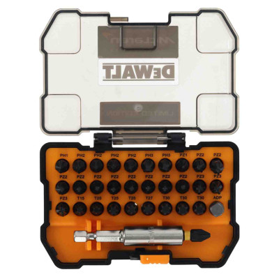 Купить Набор бит DeWALT DT70901T. Официальный магазин Dewalt Украина. Фирменный инструмент и оборудовние DeWALT, STANLEY, BLACK+DECKER, BOSTITCH