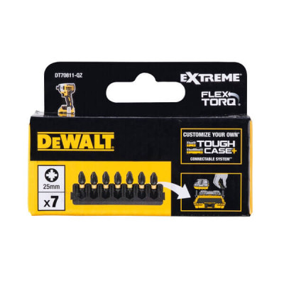 Купити Касета з бітами DeWALT DT70811. Офіційний магазин Dewalt Україна. Фірмовий інструмент та обладнання DeWALT, STANLEY, BLACK+DECKER, BOSTITCH
