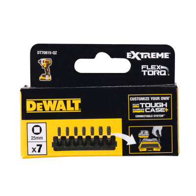 Купити Касета з бітами FlexTorq DeWALT DT70815. Офіційний магазин Dewalt Україна. Фірмовий інструмент та обладнання DeWALT, STANLEY, BLACK+DECKER, BOSTITCH