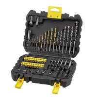 Купити Набір біт і свердл STANLEY STA88546. Офіційний магазин Dewalt Україна. Фірмовий інструмент та обладнання DeWALT, STANLEY, BLACK+DECKER, BOSTITCH