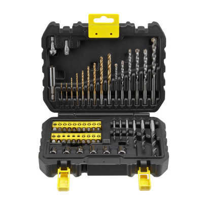 Купити Набір біт і свердл STANLEY STA88546. Офіційний магазин Dewalt Україна. Фірмовий інструмент та обладнання DeWALT, STANLEY, BLACK+DECKER, BOSTITCH