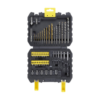 Купити Набір біт і свердл STANLEY STA88546. Офіційний магазин Dewalt Україна. Фірмовий інструмент та обладнання DeWALT, STANLEY, BLACK+DECKER, BOSTITCH
