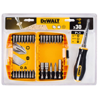 Купить Набор бит и насадок DeWALT DT71506. Официальный магазин Dewalt Украина. Фирменный инструмент и оборудовние DeWALT, STANLEY, BLACK+DECKER, BOSTITCH