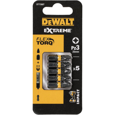 Купить Набор бит DeWALT DT7388T. Официальный магазин Dewalt Украина. Фирменный инструмент и оборудовние DeWALT, STANLEY, BLACK+DECKER, BOSTITCH