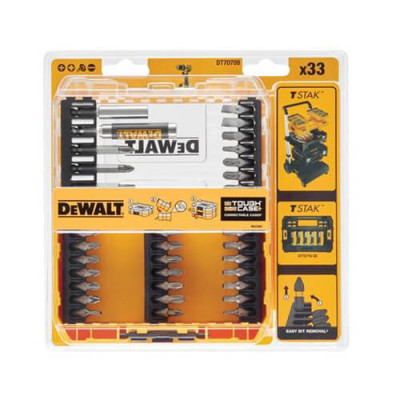 Купить Набор бит DeWALT DT70709. Официальный магазин Dewalt Украина. Фирменный инструмент и оборудовние DeWALT, STANLEY, BLACK+DECKER, BOSTITCH