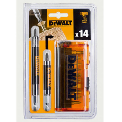 Купить Набор бит DeWALT DT71502. Официальный магазин Dewalt Украина. Фирменный инструмент и оборудовние DeWALT, STANLEY, BLACK+DECKER, BOSTITCH