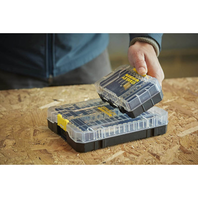 Купити Набір біт і свердл STANLEY STA88554. Офіційний магазин Dewalt Україна. Фірмовий інструмент та обладнання DeWALT, STANLEY, BLACK+DECKER, BOSTITCH