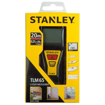 Купить Дальномер лазерный STANLEY STHT1-77354. Официальный магазин Dewalt Украина. Фирменный инструмент и оборудовние DeWALT, STANLEY, BLACK+DECKER, BOSTITCH