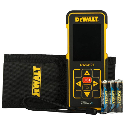 Купити Далекомір лазерний DeWALT DW03101. Офіційний магазин Dewalt Україна. Фірмовий інструмент та обладнання DeWALT, STANLEY, BLACK+DECKER, BOSTITCH