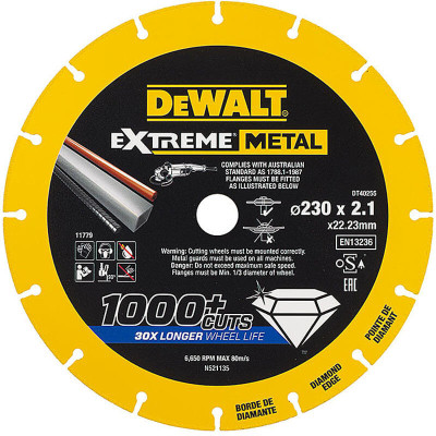 Купити Диск алмазний DeWALT DT40255. Офіційний магазин Dewalt Україна. Фірмовий інструмент та обладнання DeWALT, STANLEY, BLACK+DECKER, BOSTITCH