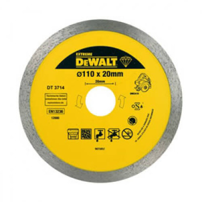 Купити Диск алмазний DeWALT DT3714. Офіційний магазин Dewalt Україна. Фірмовий інструмент та обладнання DeWALT, STANLEY, BLACK+DECKER, BOSTITCH
