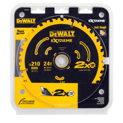 Купити Диск пиляльний EXTREME DeWALT DT20432. Офіційний магазин Dewalt Україна. Фірмовий інструмент та обладнання DeWALT, STANLEY, BLACK+DECKER, BOSTITCH
