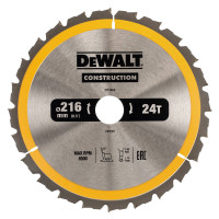 Купити Диск пиляльний CONSTRUCTION DeWALT DT1952. Офіційний магазин Dewalt Україна. Фірмовий інструмент та обладнання DeWALT, STANLEY, BLACK+DECKER, BOSTITCH