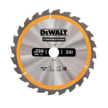 Купить Диск пильный СONSTRUCTION DeWALT DT1956. Официальный магазин Dewalt Украина. Фирменный инструмент и оборудовние DeWALT, STANLEY, BLACK+DECKER, BOSTITCH