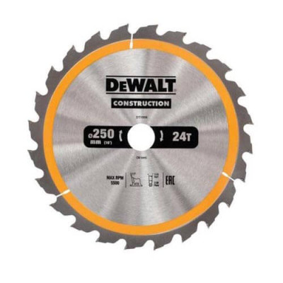 Купити Диск пиляльний СONSTRUCTION DeWALT DT1956. Офіційний магазин Dewalt Україна. Фірмовий інструмент та обладнання DeWALT, STANLEY, BLACK+DECKER, BOSTITCH