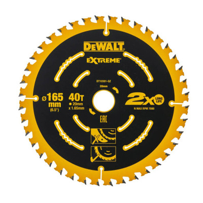 Купить Диск пильный EXTREME DeWALT DT10301. Официальный магазин Dewalt Украина. Фирменный инструмент и оборудовние DeWALT, STANLEY, BLACK+DECKER, BOSTITCH