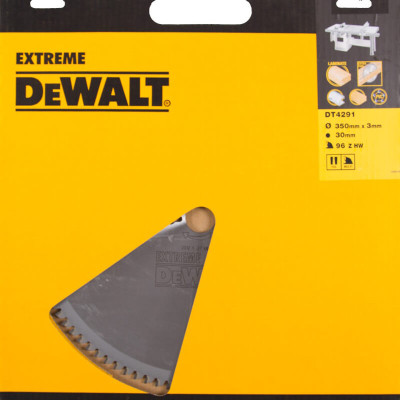 Купить Диск пильный EXTREME WORKSHOP DeWALT DT4291. Официальный магазин Dewalt Украина. Фирменный инструмент и оборудовние DeWALT, STANLEY, BLACK+DECKER, BOSTITCH