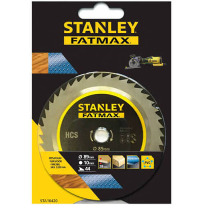 Купити Диск пильний HCS MULTI SAW STANLEY STA10420. Офіційний магазин Dewalt Україна. Фірмовий інструмент та обладнання DeWALT, STANLEY, BLACK+DECKER, BOSTITCH