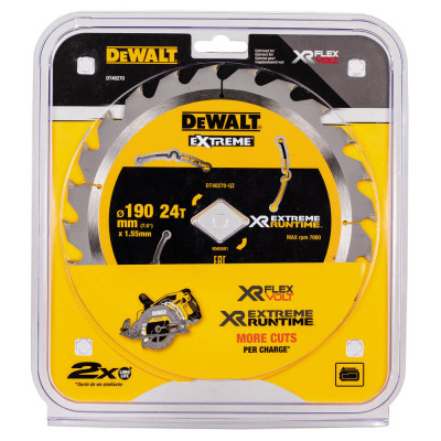 Купить Диск пильный XR FLEXVOLT EXTREME c ромбовидной посадкой DeWALT DT40270. Официальный магазин Dewalt Украина. Фирменный инструмент и оборудовние DeWALT, STANLEY, BLACK+DECKER, BOSTITCH