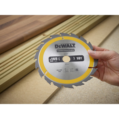 Купити Диск пиляльний CONSTRUCTION DeWALT DT1933. Офіційний магазин Dewalt Україна. Фірмовий інструмент та обладнання DeWALT, STANLEY, BLACK+DECKER, BOSTITCH
