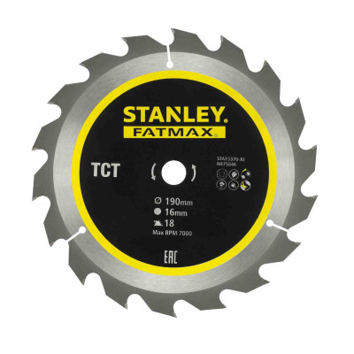 Купити Диск пилковий TCT STANLEY STA15370. Офіційний магазин Dewalt Україна. Фірмовий інструмент та обладнання DeWALT, STANLEY, BLACK+DECKER, BOSTITCH