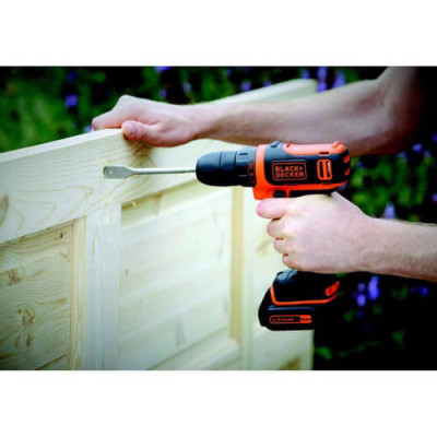 Купити Дриль-шуруповерт акумуляторний BLACK+DECKER BDCDD12. Офіційний магазин Dewalt Україна. Фірмовий інструмент та обладнання DeWALT, STANLEY, BLACK+DECKER, BOSTITCH