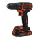 Купити Дриль-шуруповерт акумуляторний BLACK+DECKER BDCDC18KB. Офіційний магазин Dewalt Україна. Фірмовий інструмент та обладнання DeWALT, STANLEY, BLACK+DECKER, BOSTITCH