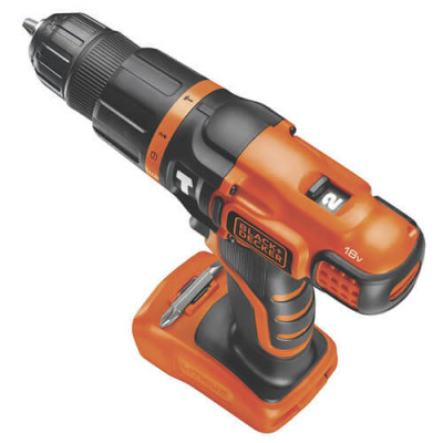 Купить Дрель аккумуляторная ударная BLACK+DECKER BDCH188N. Официальный магазин Dewalt Украина. Фирменный инструмент и оборудовние DeWALT, STANLEY, BLACK+DECKER, BOSTITCH