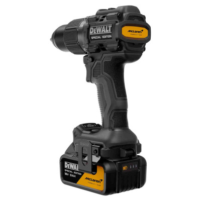 Купити Дриль-шурупокрут ударний McLaren F1 TEAM SPECIAL EDITION DeWALT DCD86MP1T. Офіційний магазин Dewalt Україна. Фірмовий інструмент та обладнання DeWALT, STANLEY, BLACK+DECKER, BOSTITCH