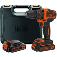 Купити Дриль-шуруповерт акумуляторний BLACK+DECKER BDCDD186KB. Офіційний магазин Dewalt Україна. Фірмовий інструмент та обладнання DeWALT, STANLEY, BLACK+DECKER, BOSTITCH