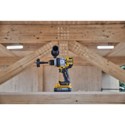 Купити Дриль-шурупокрут акумуляторний безщітковий ударний DeWALT DCD1007H2T. Офіційний магазин Dewalt Україна. Фірмовий інструмент та обладнання DeWALT, STANLEY, BLACK+DECKER, BOSTITCH