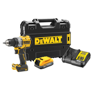 Купити Дриль-шуруповерт акумуляторний безщітковий DeWALT DCD800E1T. Офіційний магазин Dewalt Україна. Фірмовий інструмент та обладнання DeWALT, STANLEY, BLACK+DECKER, BOSTITCH