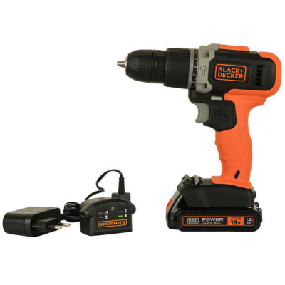 Купить Дрель-шуруповерт ударная аккумуляторная BLACK+DECKER BCD003C1. Официальный магазин Dewalt Украина. Фирменный инструмент и оборудовние DeWALT, STANLEY, BLACK+DECKER, BOSTITCH