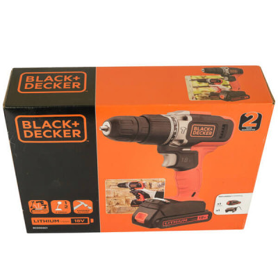 Купить Дрель-шуруповерт ударная аккумуляторная BLACK+DECKER BCD003C1. Официальный магазин Dewalt Украина. Фирменный инструмент и оборудовние DeWALT, STANLEY, BLACK+DECKER, BOSTITCH