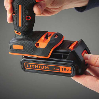 Купить Дрель-шуруповерт аккумуляторная ударная BLACK+DECKER BDCHD18KB. Официальный магазин Dewalt Украина. Фирменный инструмент и оборудовние DeWALT, STANLEY, BLACK+DECKER, BOSTITCH