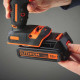 Купить Дрель-шуруповерт аккумуляторная ударная BLACK+DECKER BDCHD18KB. Официальный магазин Dewalt Украина. Фирменный инструмент и оборудовние DeWALT, STANLEY, BLACK+DECKER, BOSTITCH