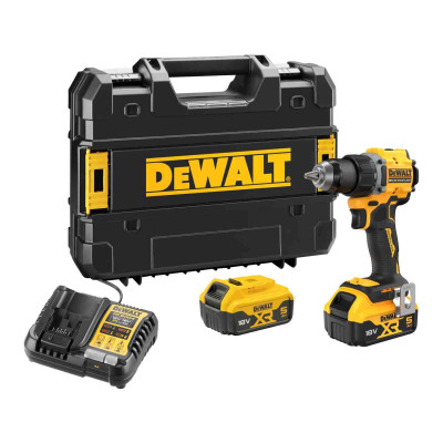 Купити Дриль-шуруповерт акумуляторний безщітковий DeWALT DCD794P2T. Офіційний магазин Dewalt Україна. Фірмовий інструмент та обладнання DeWALT, STANLEY, BLACK+DECKER, BOSTITCH