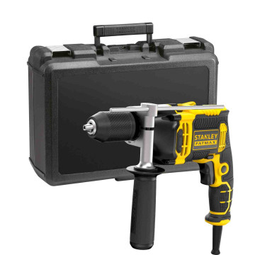 Купити Дриль мережевий ударний 750 Вт, 0-3200 об/хв, 54400 уд/хв STANLEY FatMax STANLEY FATMAX FMEH750K. Офіційний магазин Dewalt Україна. Фірмовий інструмент та обладнання DeWALT, STANLEY, BLACK+DECKER, BOSTITCH